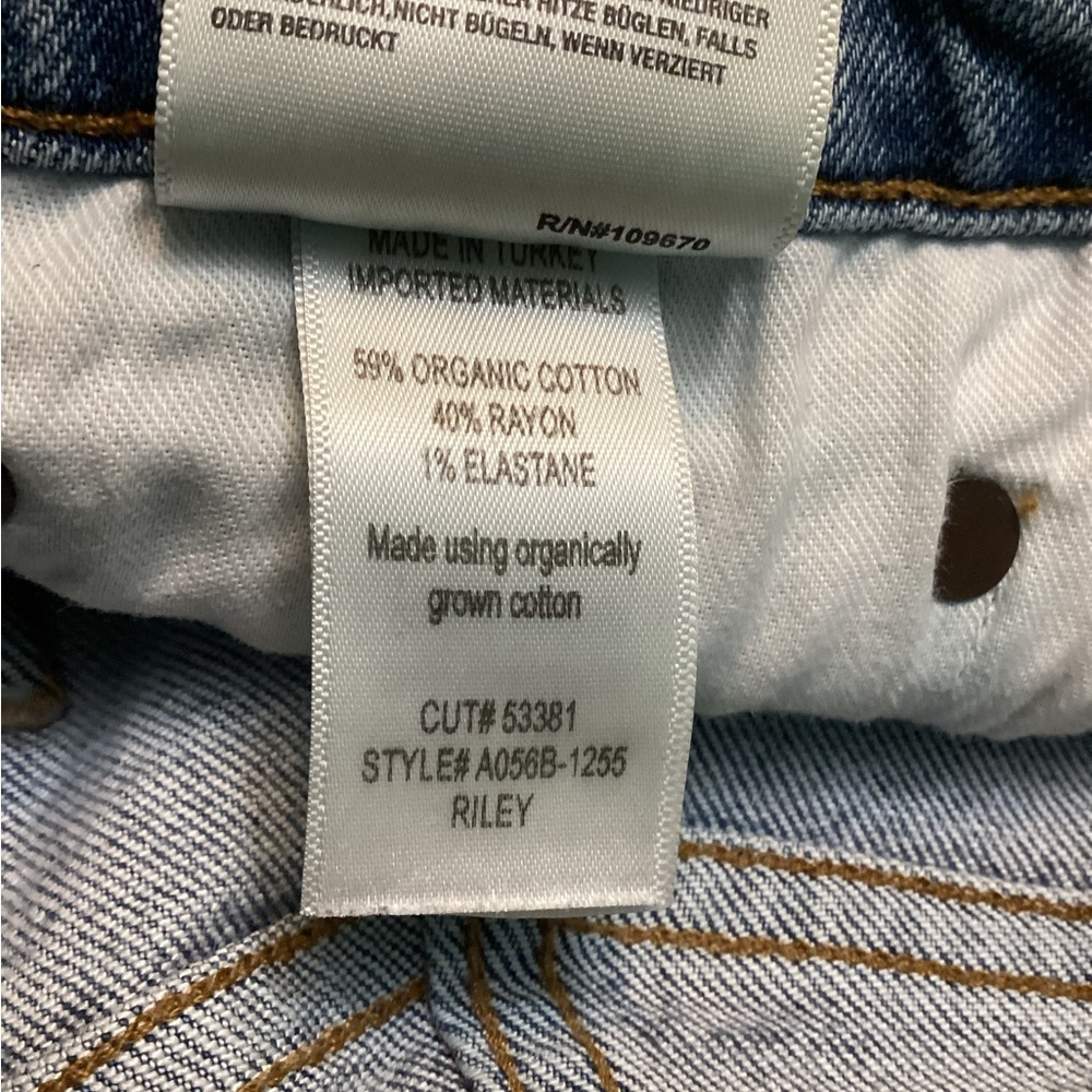 Riley High Rise Straight Leg Jeans - Picture 8 of 8